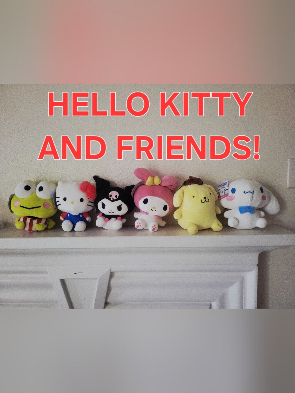 Hello Kitty and Friends Plush Set